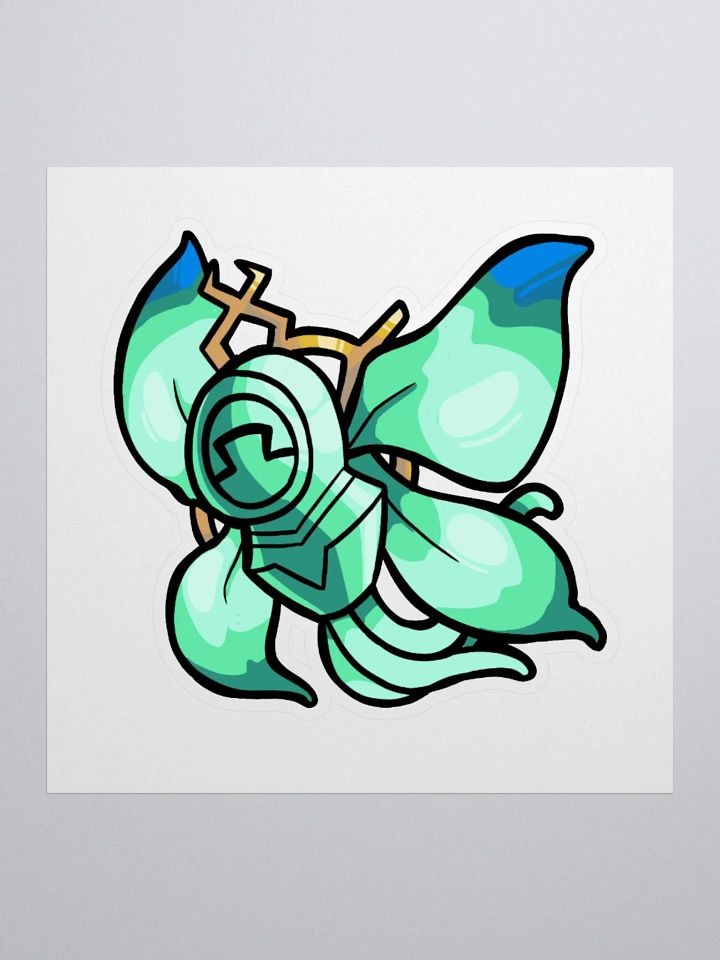 Moonlight Butterfly Sticker product image (2)