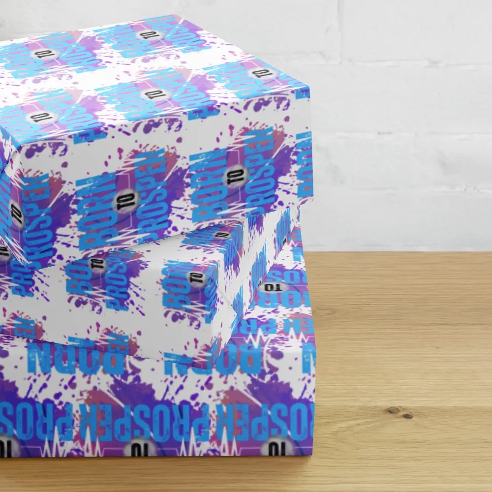 Born To Prosper Wrapping Paper Set product image (10)