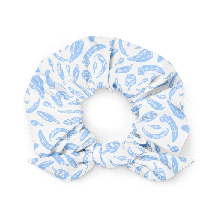 Pep Scrunchie in Blue n' white product image (1)