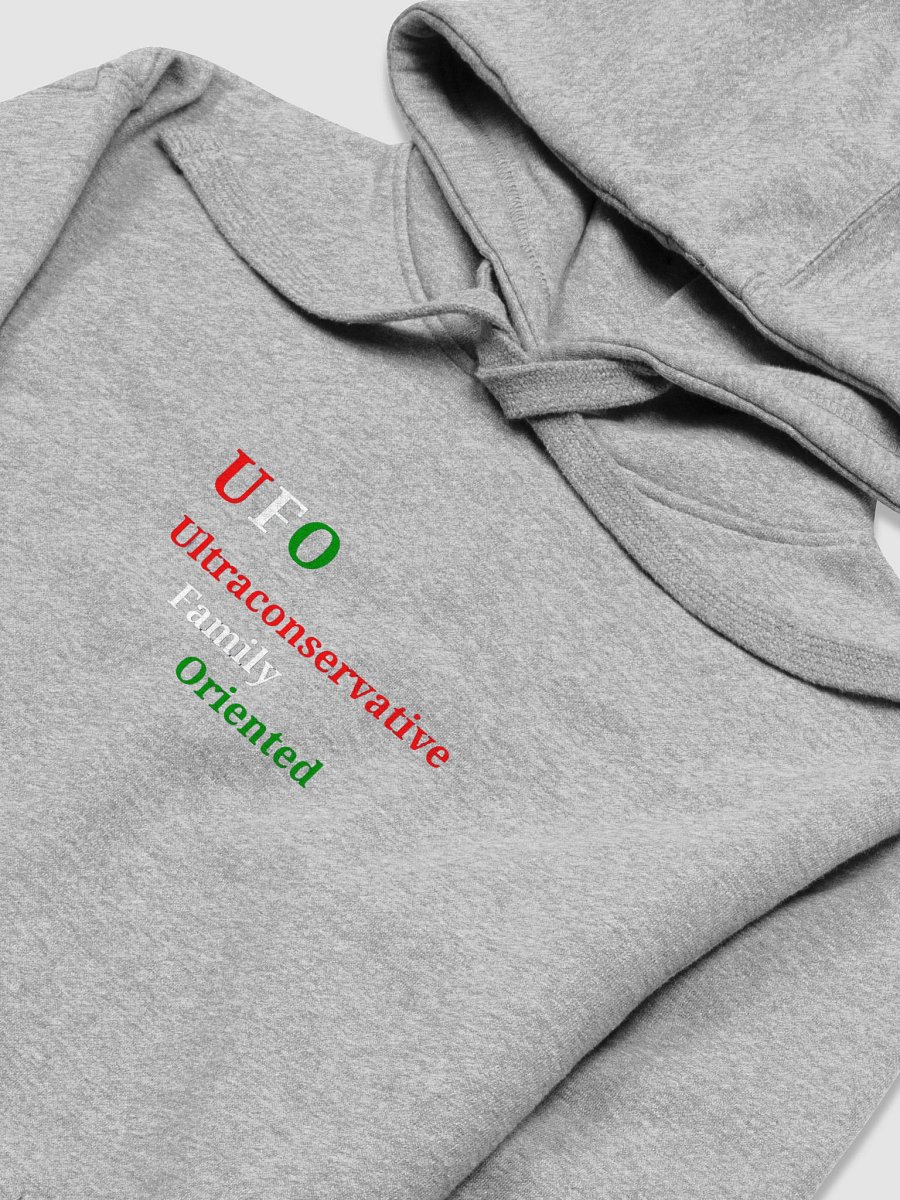 UFO Ultraconservative Family Oriented Premium Hoodie product image (3)