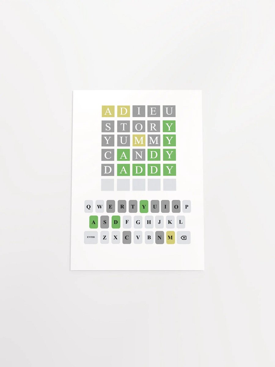 Wordle Poster product image (8)