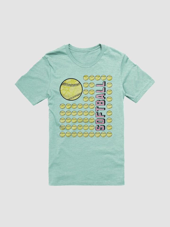 US Flag Softball Swag Tee product image (19)