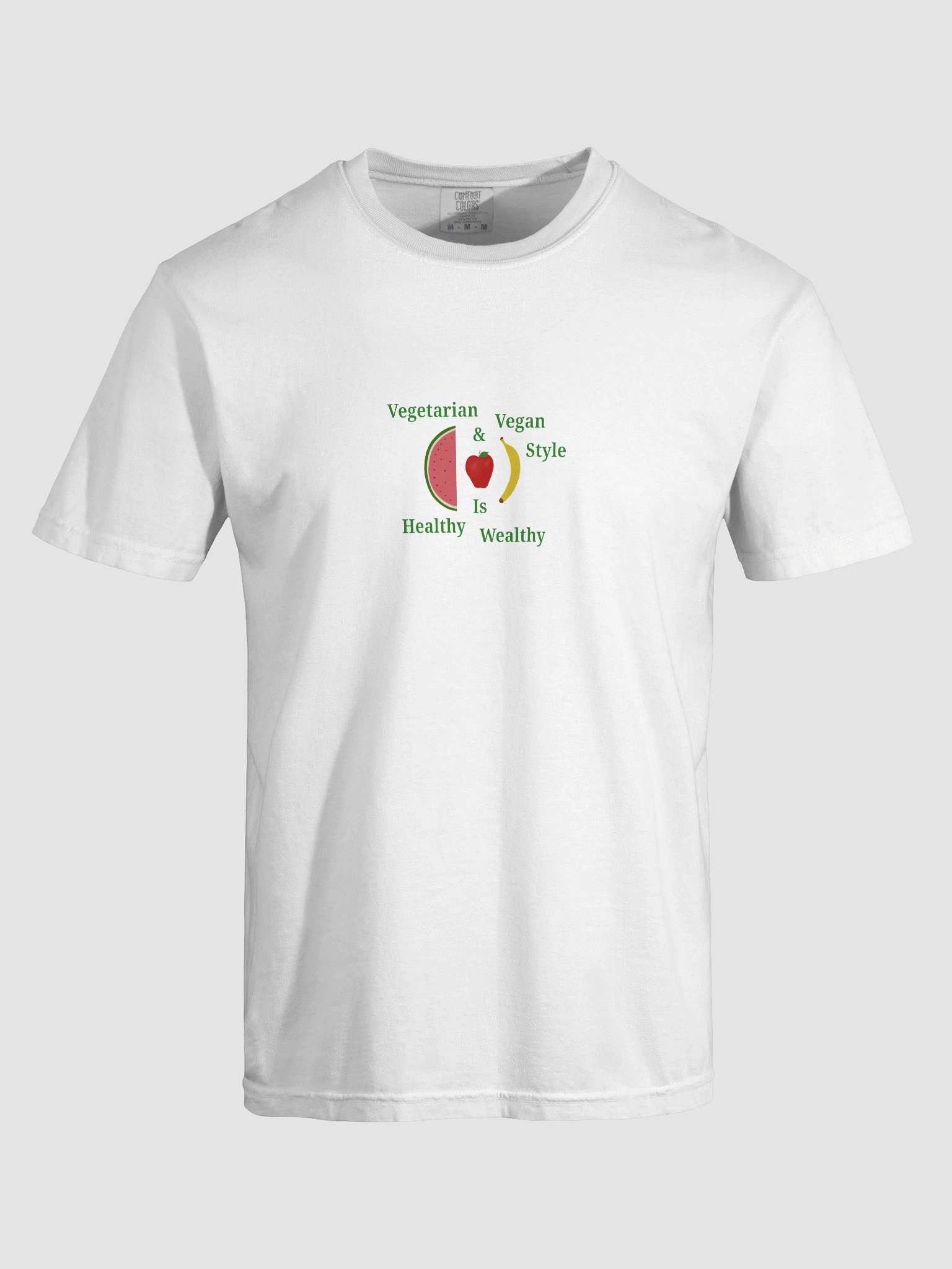 Healthy & Wealthy Vegan Style T-Shirt product image (7)