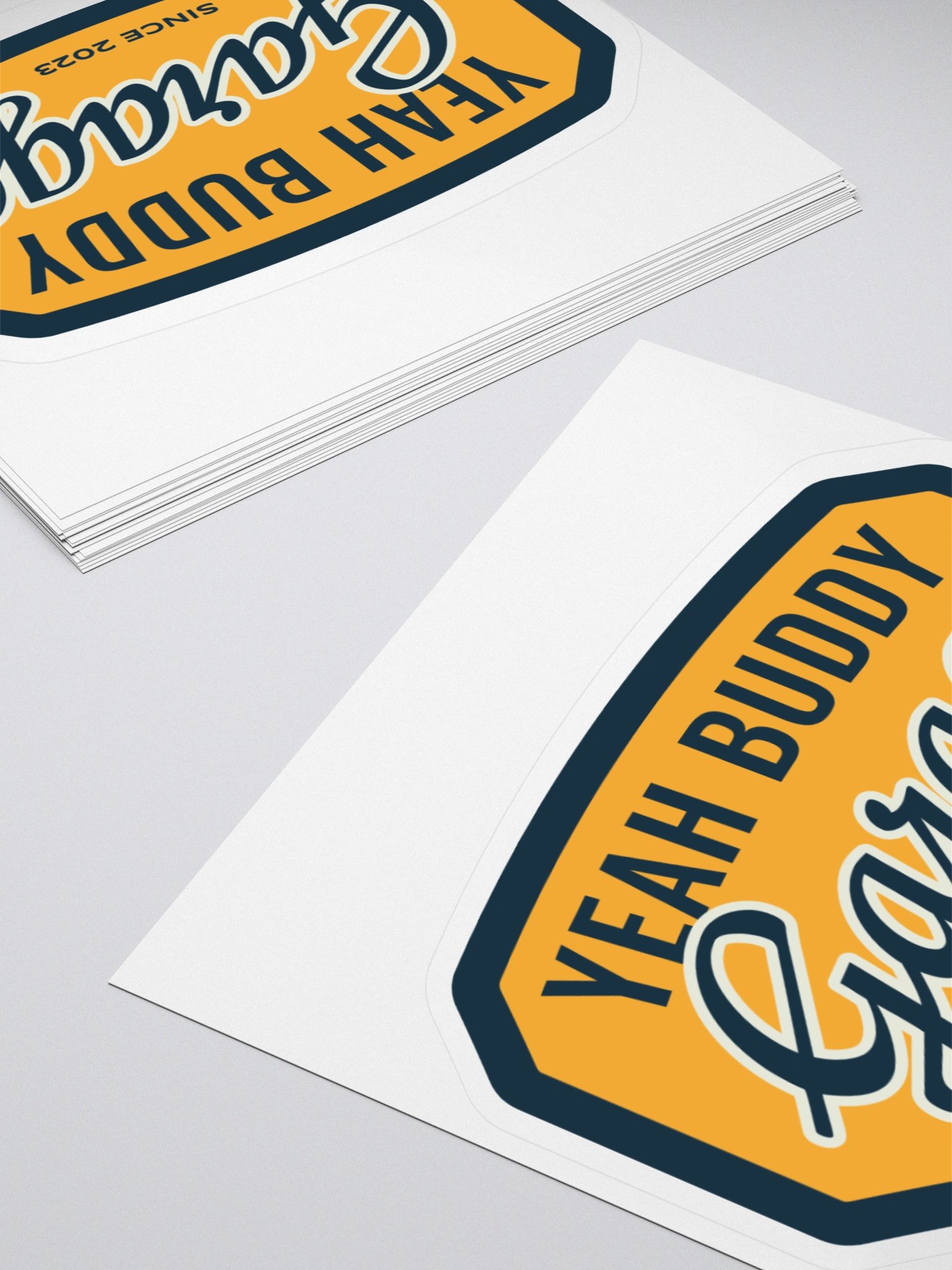 Sticker - Classic Logo Yellow Background product image (4)