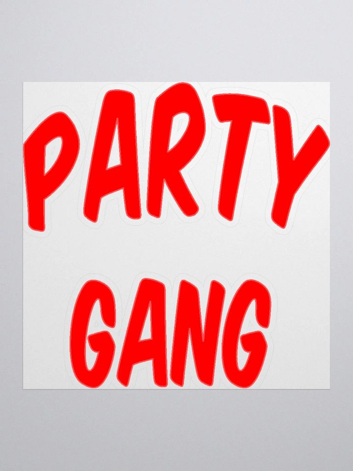 PARTYGANG STICKERS product image (1)