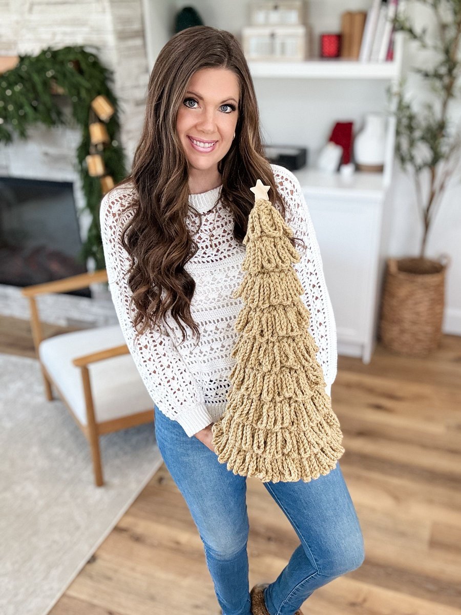 Bulky & Quick Loopy Ombre Trees Crochet Pattern product image (7)