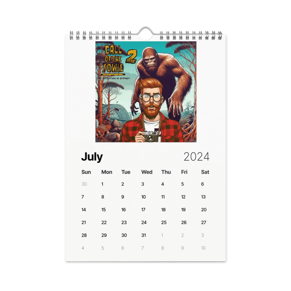 All Aussie Cryptid Adventures - Calendar product image (10)