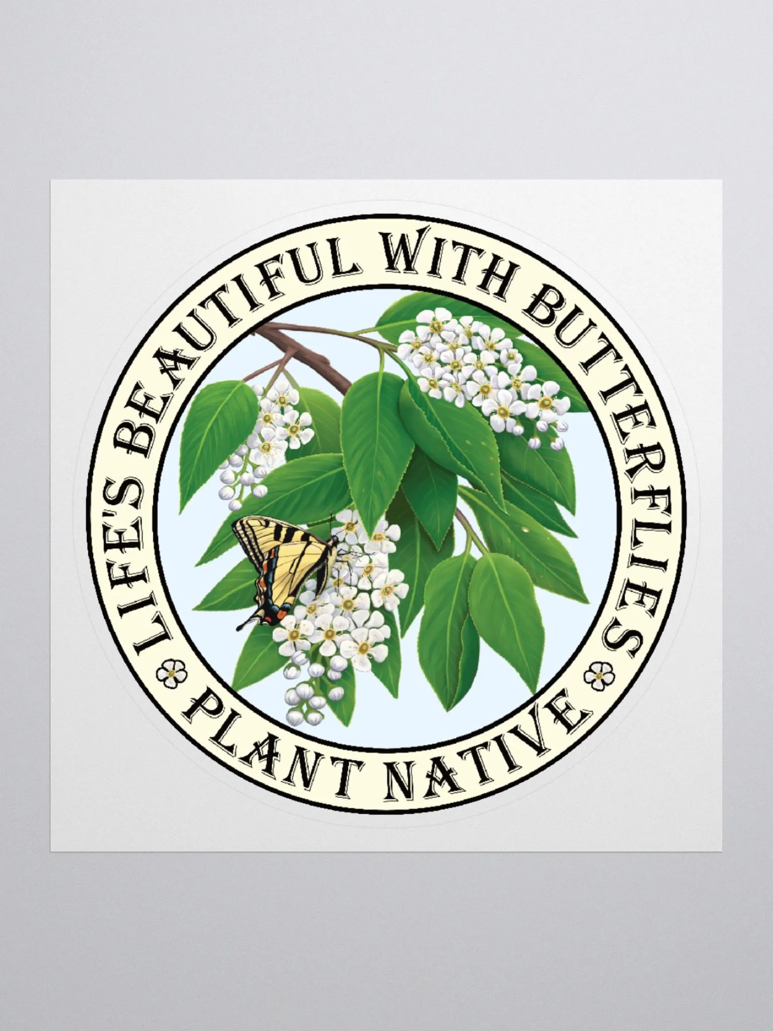 Tiger Swallowtail Sticker product image (1)