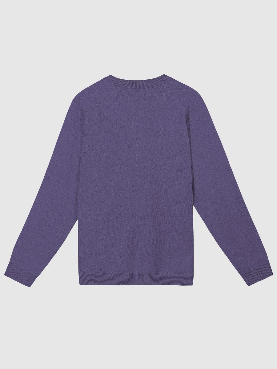BUSY-BRAINED (duotone purple) knitwear classic crewneck product image (7)