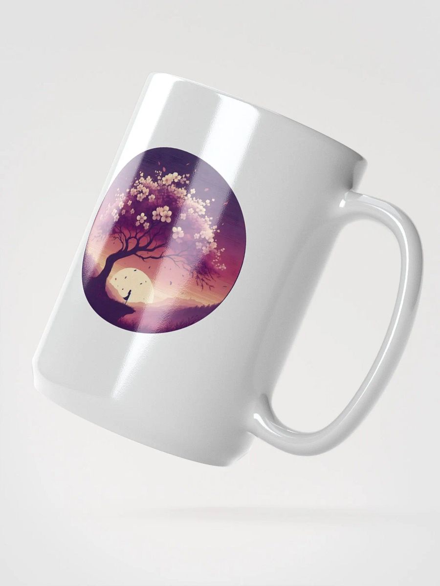 Silhouette Under a Blooming Tree Mug product image (2)