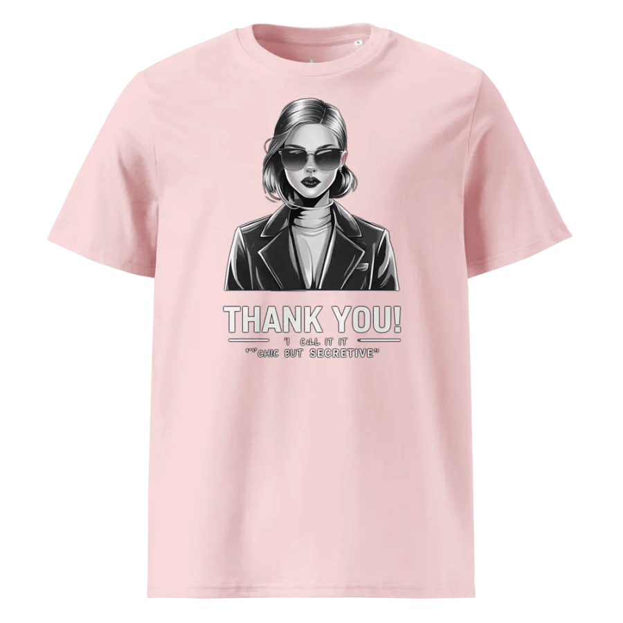 Chic but Secretive Organic Tee product image (2)