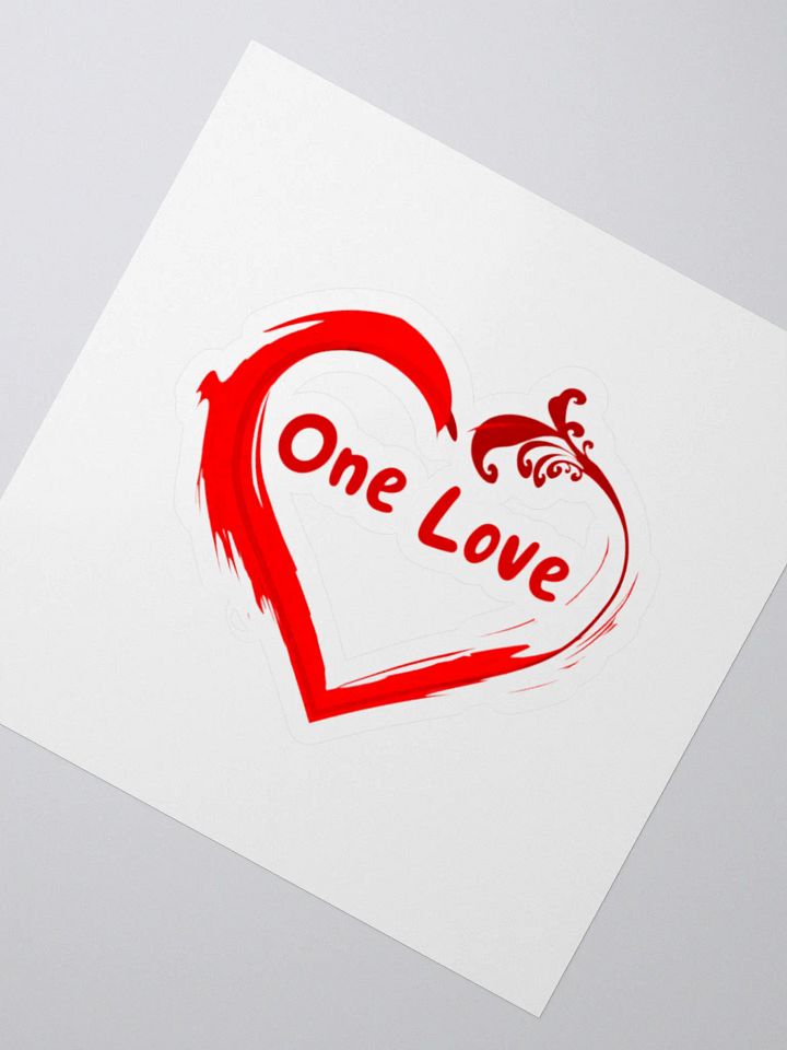 One Love Stickers product image (2)