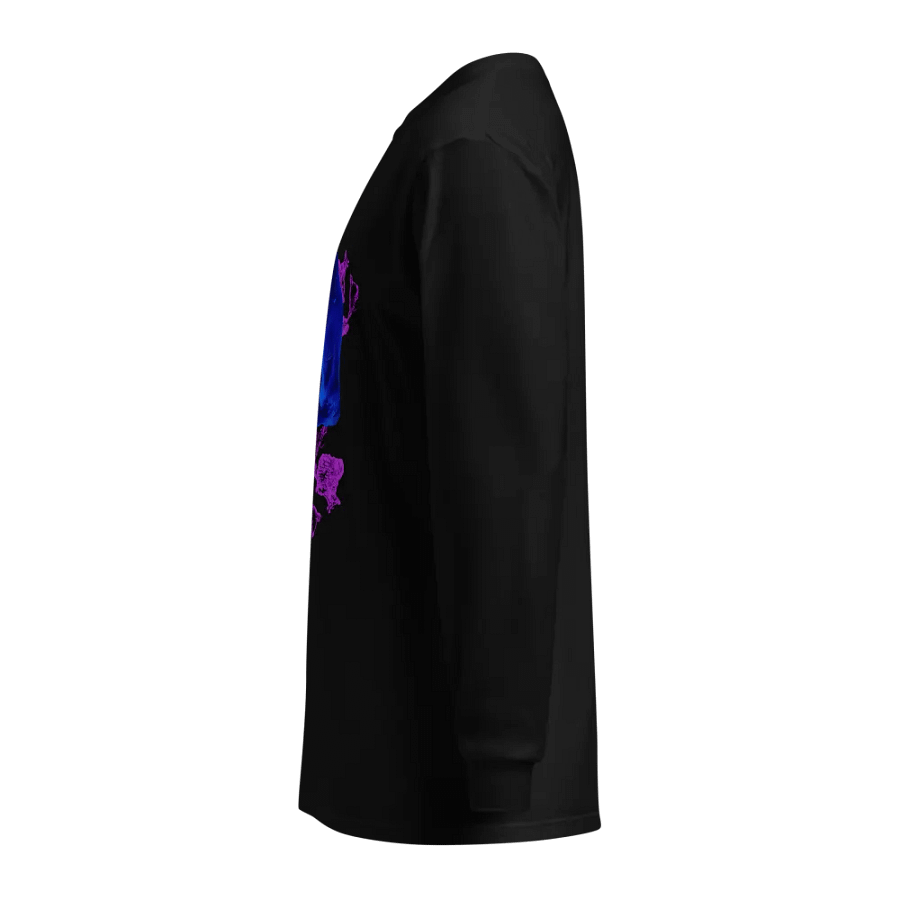 Geometric Skull Art Long Sleeve Shirt product image (5)
