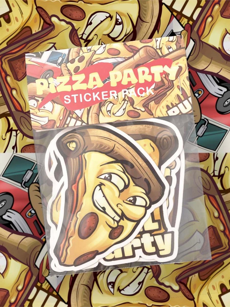 Pizza Party Sticker Pack product image (1)
