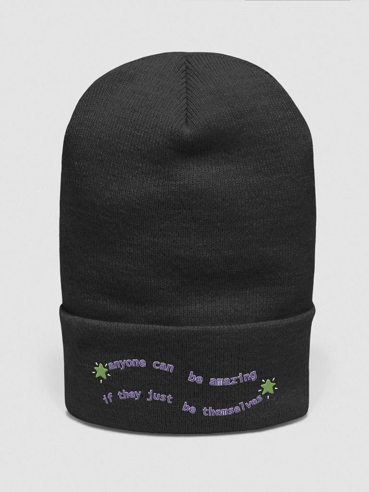 PLUR Kingdom Anyone can be amazing if they just be themselves beanie product image (1)
