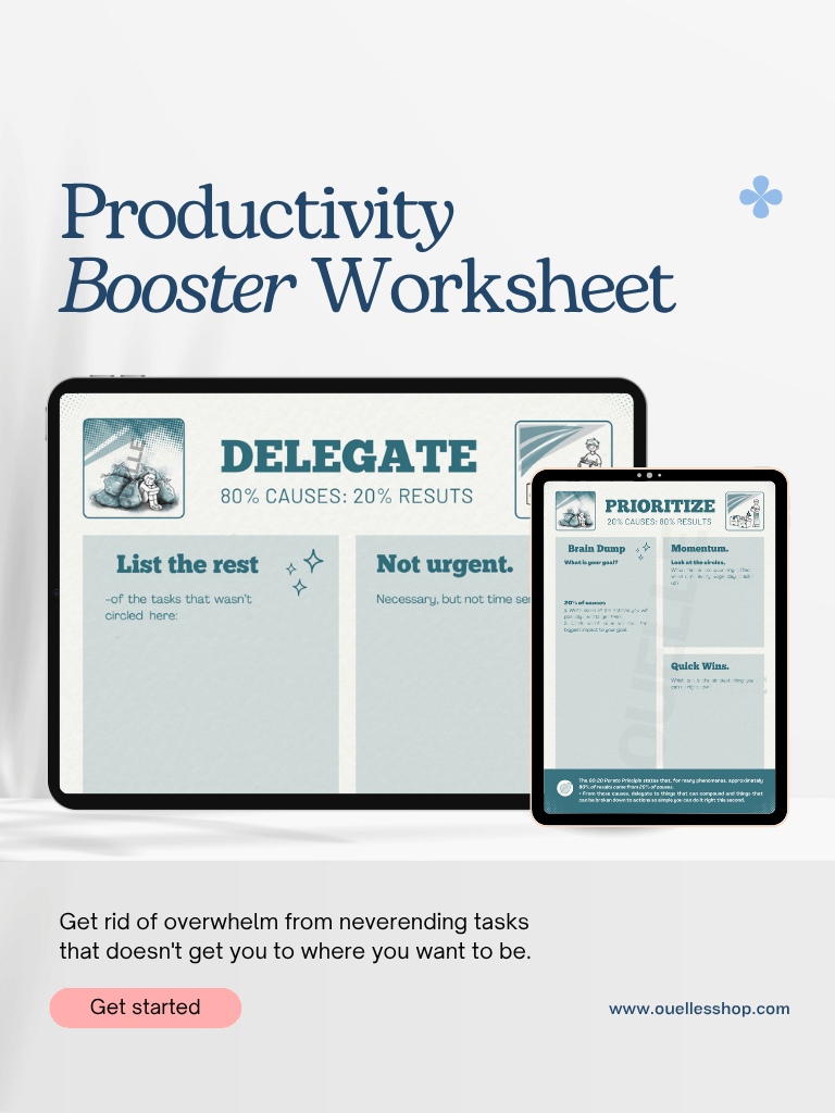 High-Impact Productivity Worksheet (PDF) product image (1)