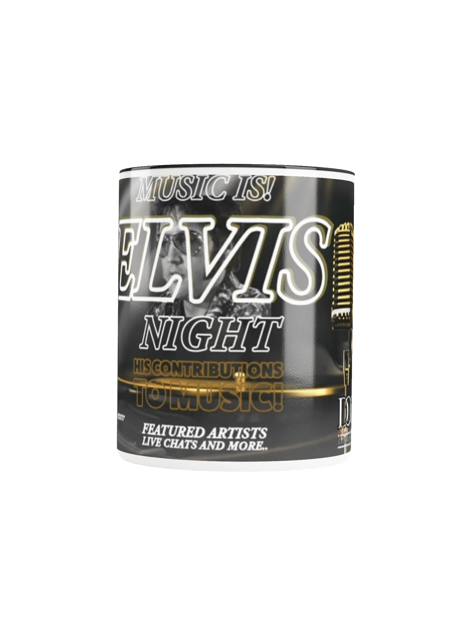 Limited Edition Elvis Night Ceramic Mug product image (15)