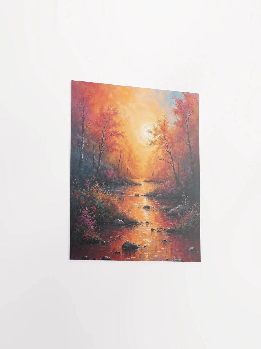 Golden Hour River Matte Poster product image (34)