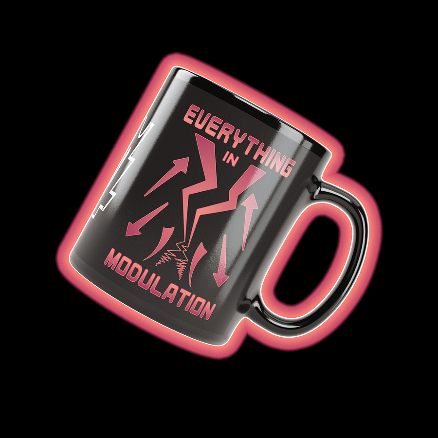 Everything In Modulation - Make Noise Maths Modular Synthesizer Mug product image (4)