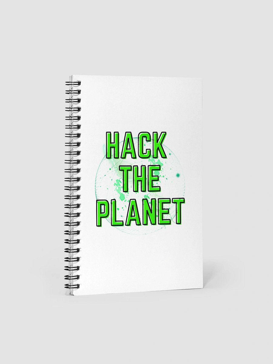 📓 Root Access Spiral Notebook – “Hack The Planet” Edition product image (1)