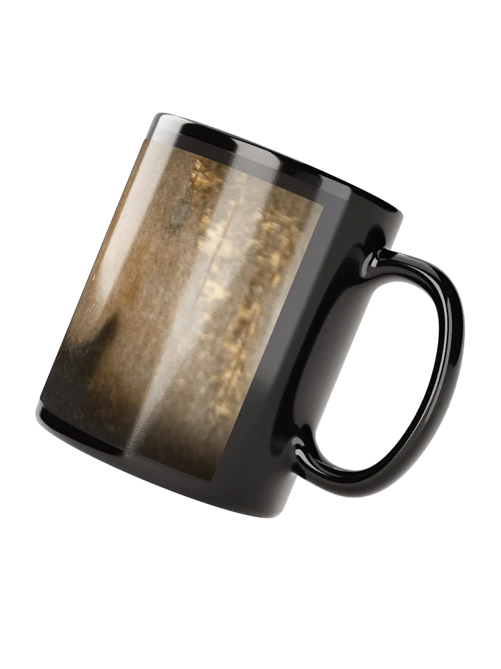 Keramiktasse schwarz - Graffiti-boat product image (2)