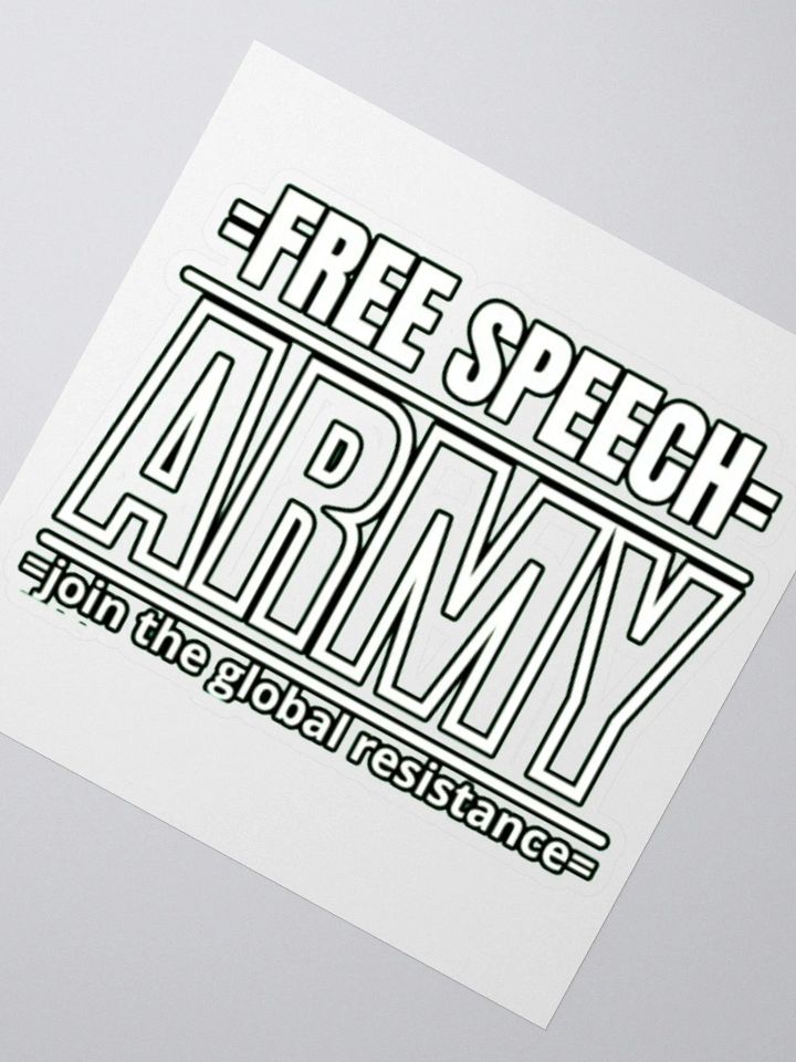 FREE SPEECH ARMY product image (2)
