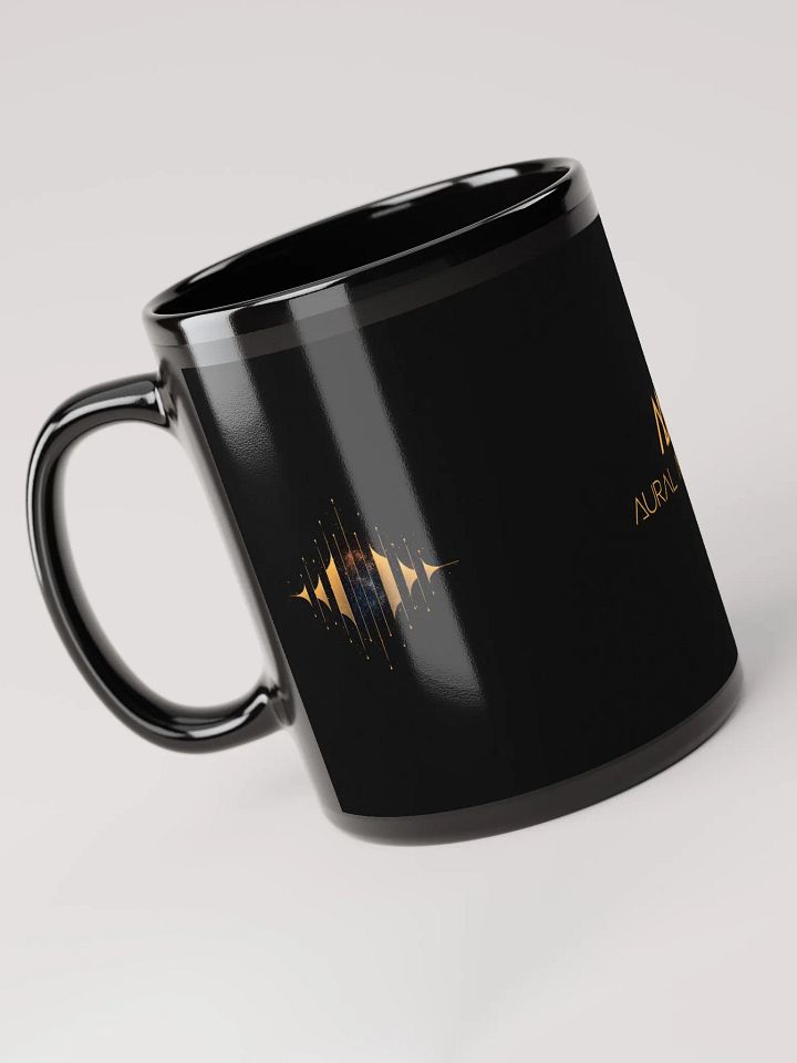 Black Mug X by Aural Mantra product image (2)