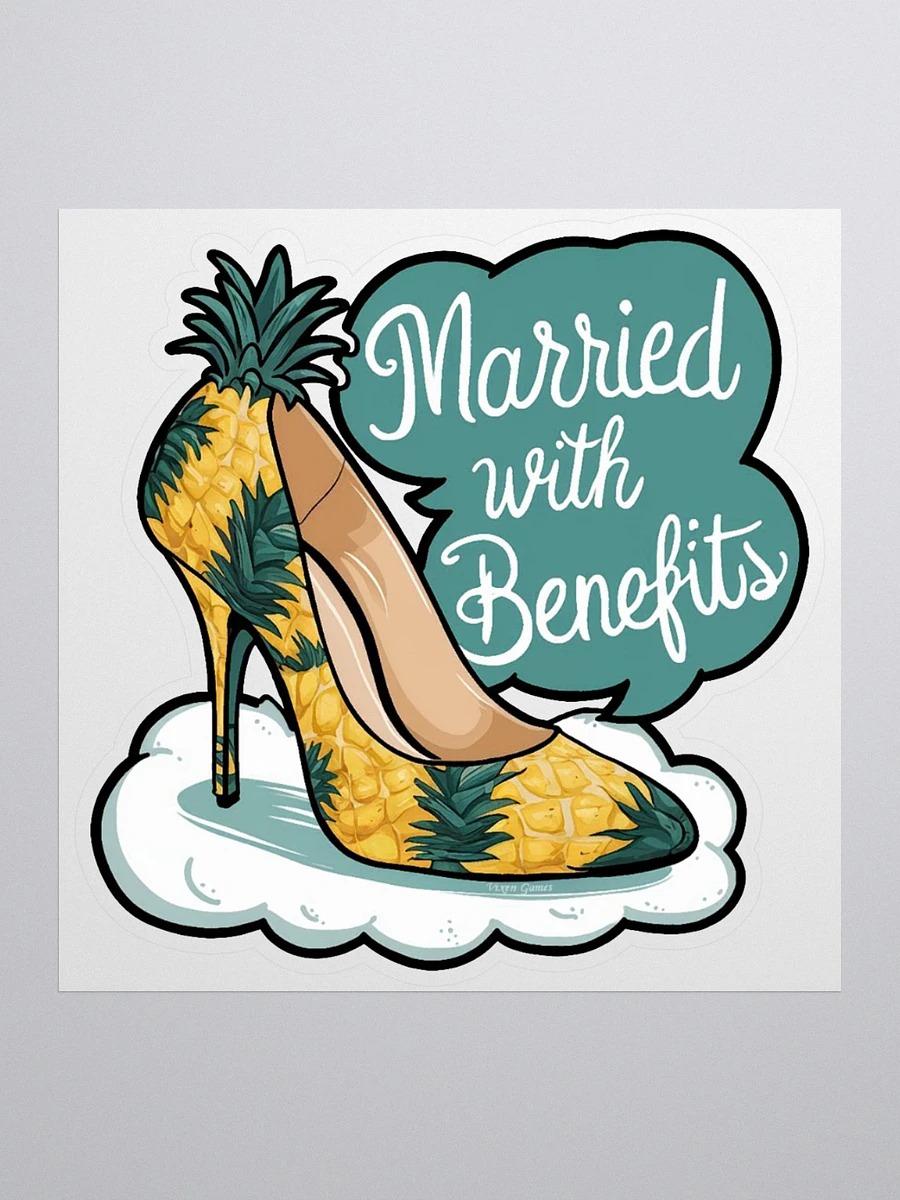 Pineapple Heel Married With Benefits Vinyl Sticker product image (3)