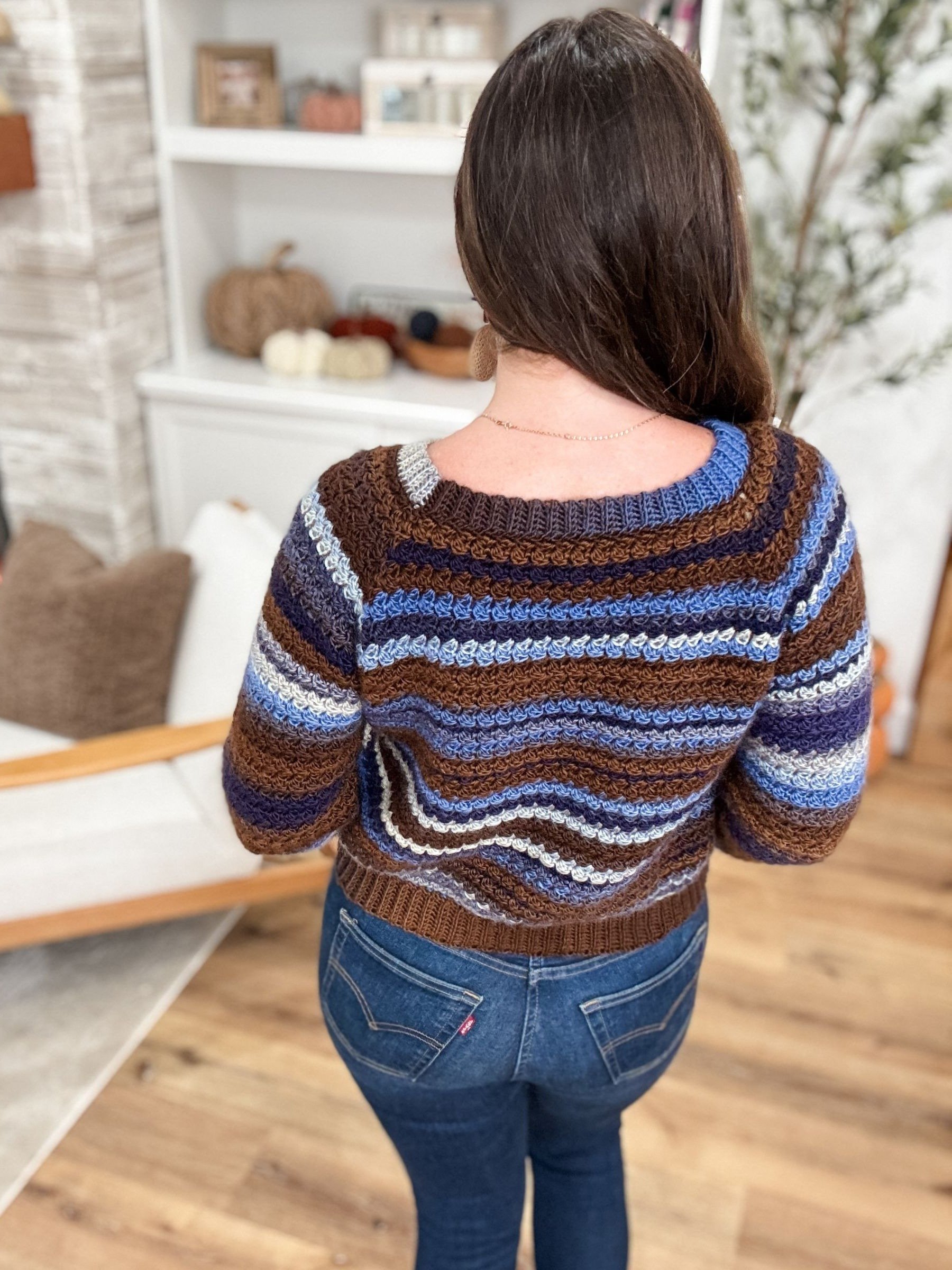 Suzette Raglan Sweater Crochet Pattern product image (7)