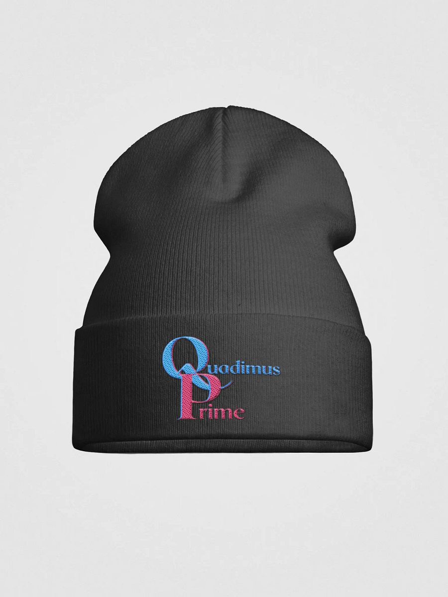 Black QP Beanie product image (1)