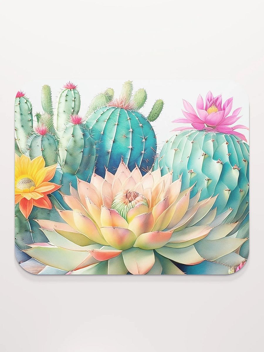 Cacti And Succulent Mouse Pad product image (2)