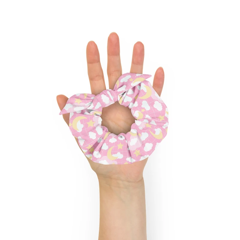 ImaginaryStory All-Over Print Scrunchie - Pink product image (2)