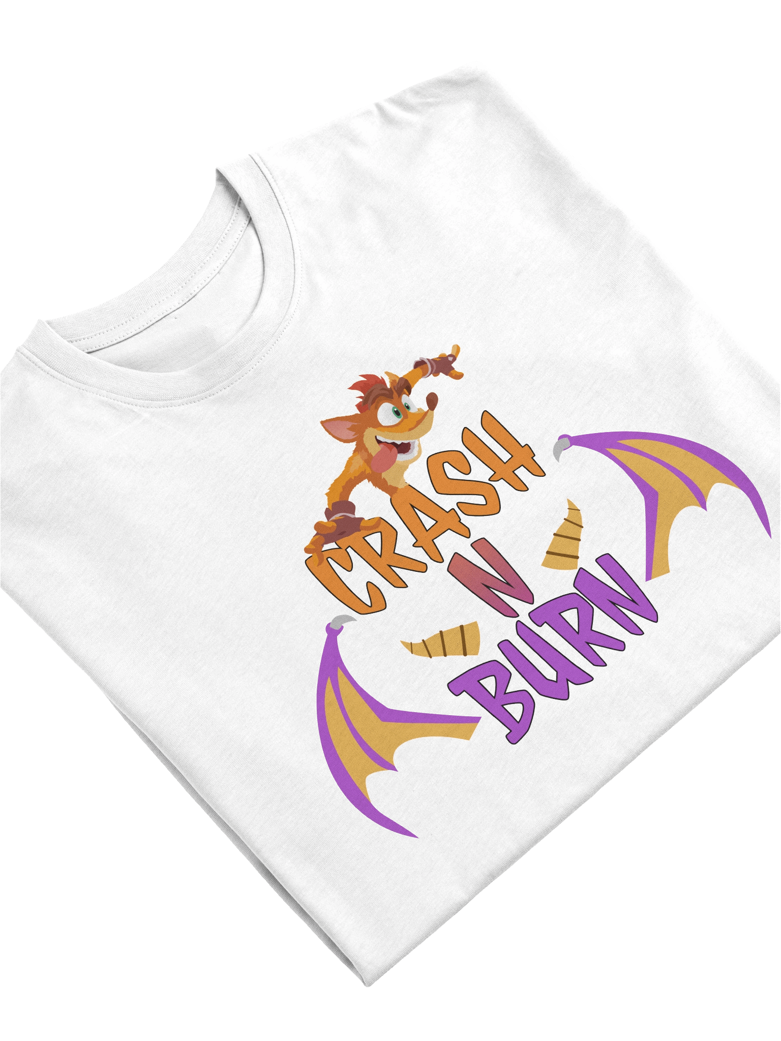 Crash N' Burn T-Shirt Front Design product image (72)