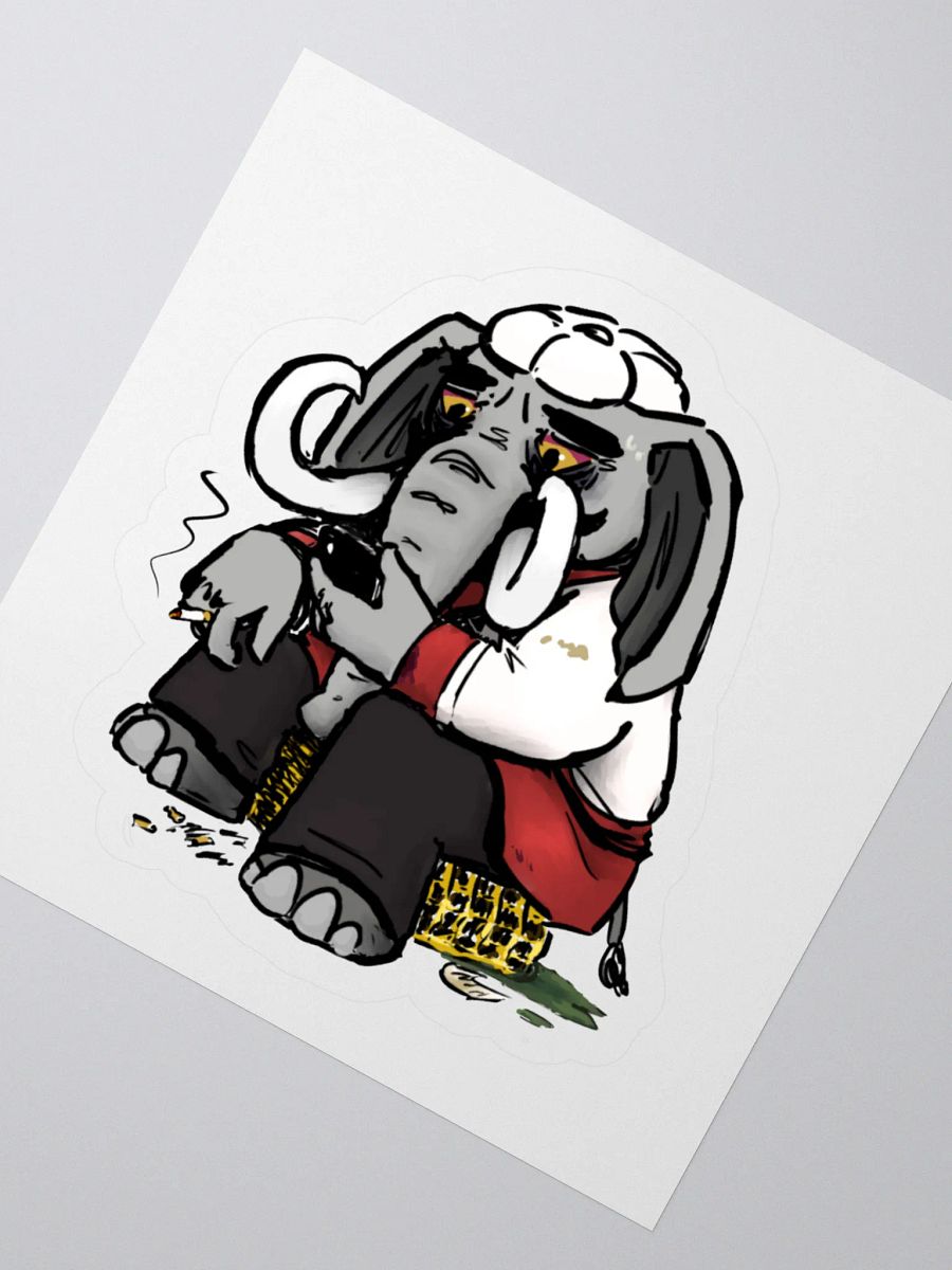 Loxodont Smoke Break Sticker product image (5)