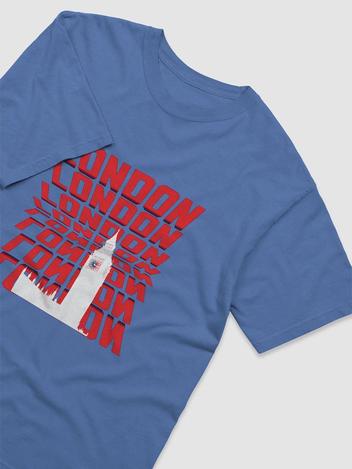 London Rolodex flip text effect design -Comfort Colors Garment-Dyed Heavyweight T-Shirt product image (2)