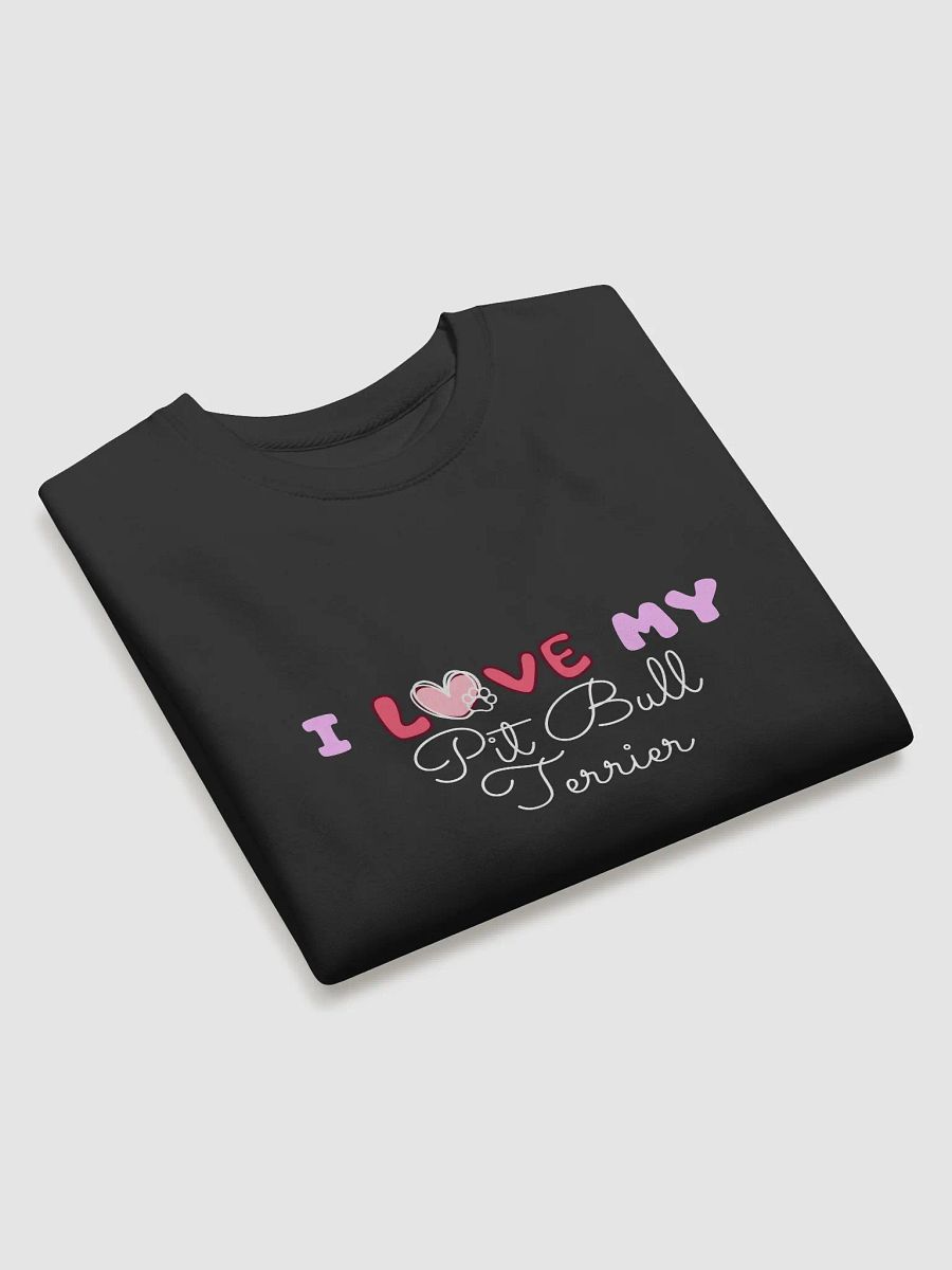 I Love My Pit Bull Terrier Premium Sweatshirt product image (3)