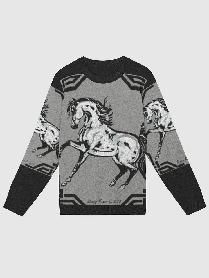 Arabian Horse Art Knit Sweater product image (1)