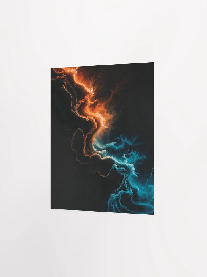 Spectral Symphony Matte Poster product image (14)