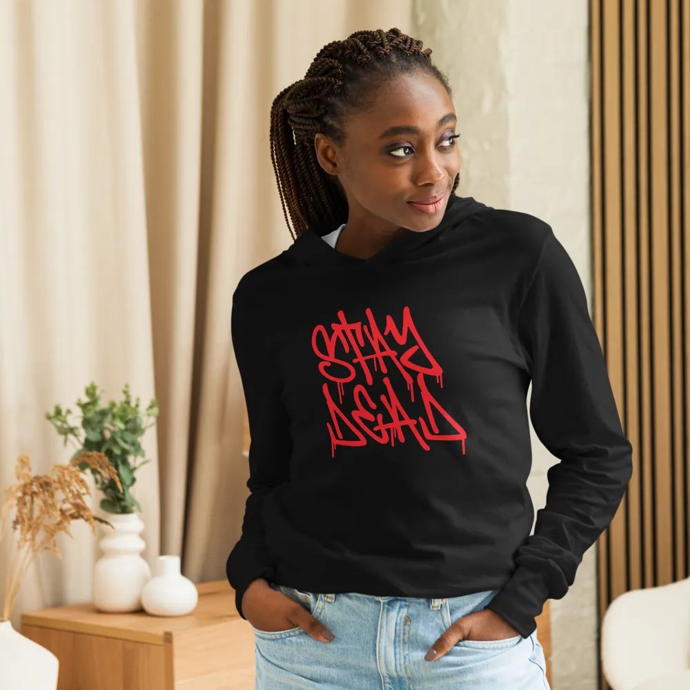 Stay Dead Bella+Canvas Unisex Hooded Long Sleeve Tee product image (10)