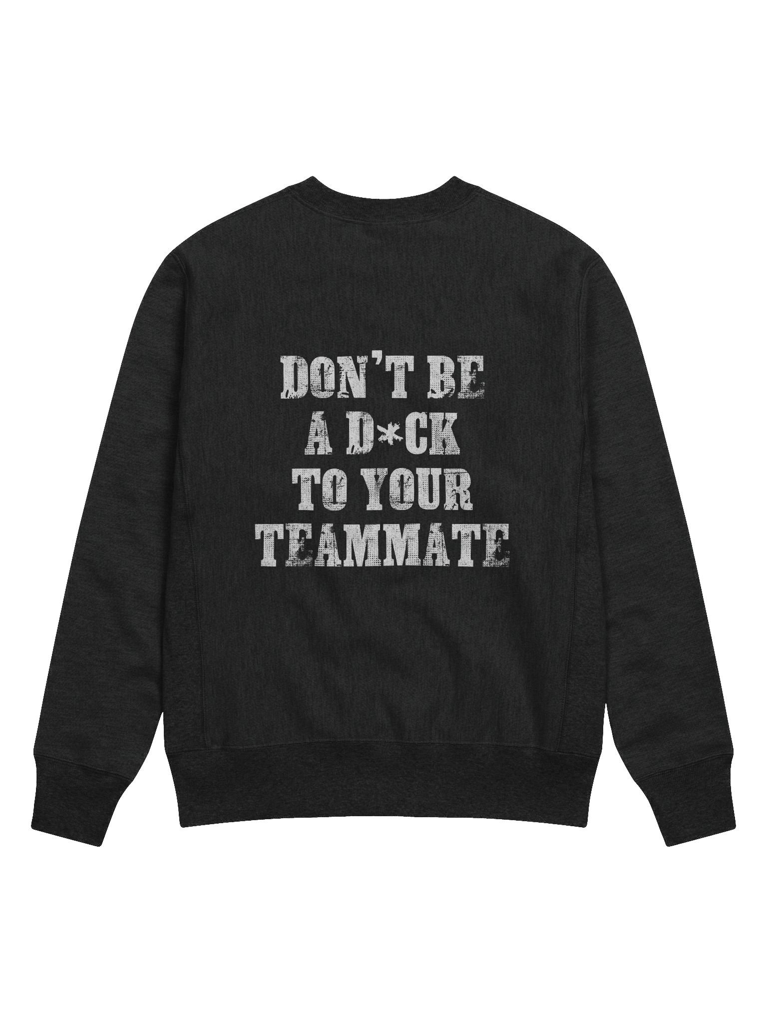Make Friends Not Enemies Champion® Sweatshirt product image (2)