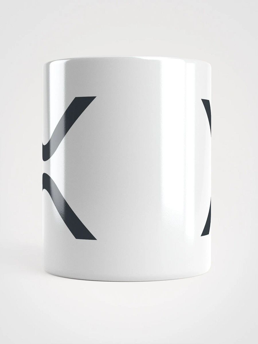 XRP Logo White Glossy Mug product image (7)