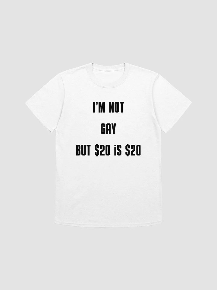 I'm Not Gay But $20 is $20 Unisex T-Shirt V1 product image (1)