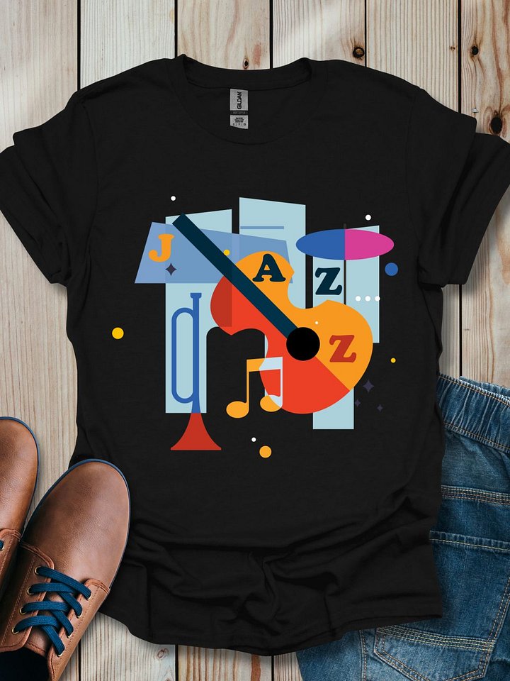 Colorful Jazz T-Shirt product image (1)