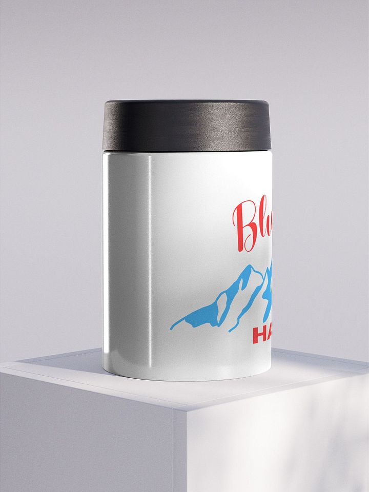 cold as the Rockies blue koozie product image (2)