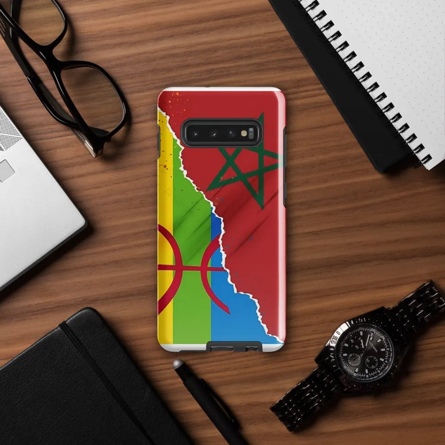 MOROCCAN-AMAZIGH Flag Samsung® Case product image (57)