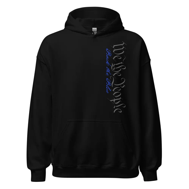 We The People: Back The Blue Hoodie product image (1)