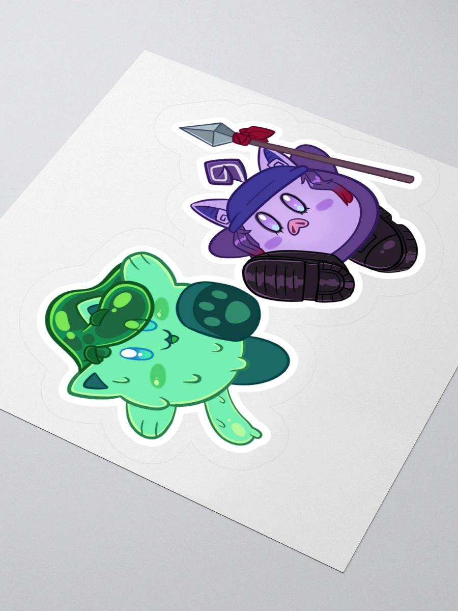 SlimeyBat - Poyo Jade & Bandana Trash Bat [sticker] product image (9)
