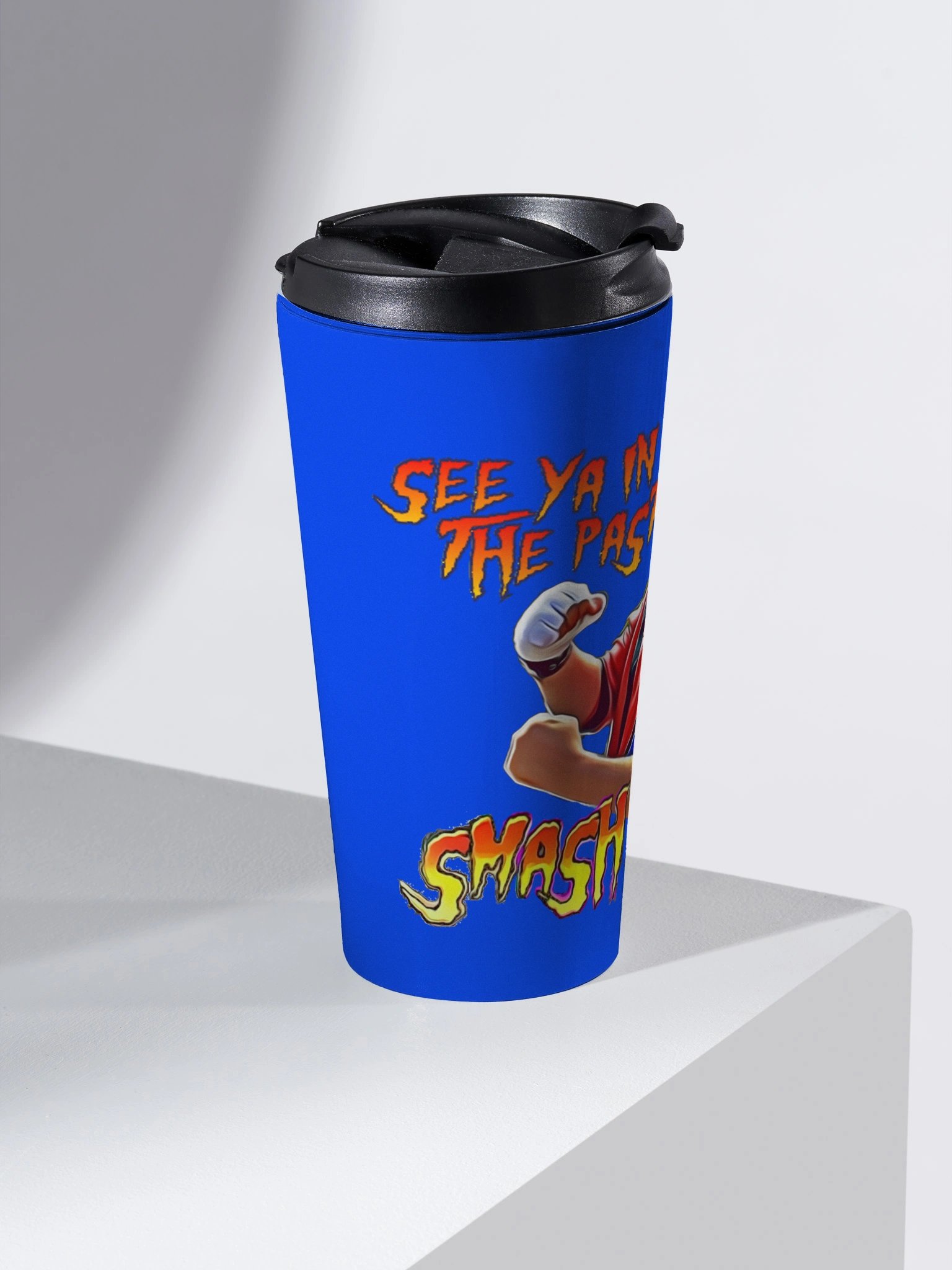 Smash Ventura's Catch Phrase Stainless Steel Travel Mug product image (2)