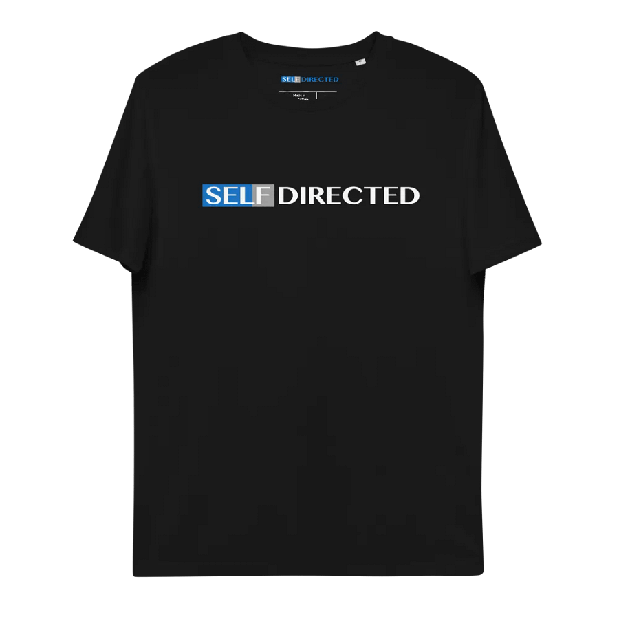 Self Directed Black Tshirt product image (6)