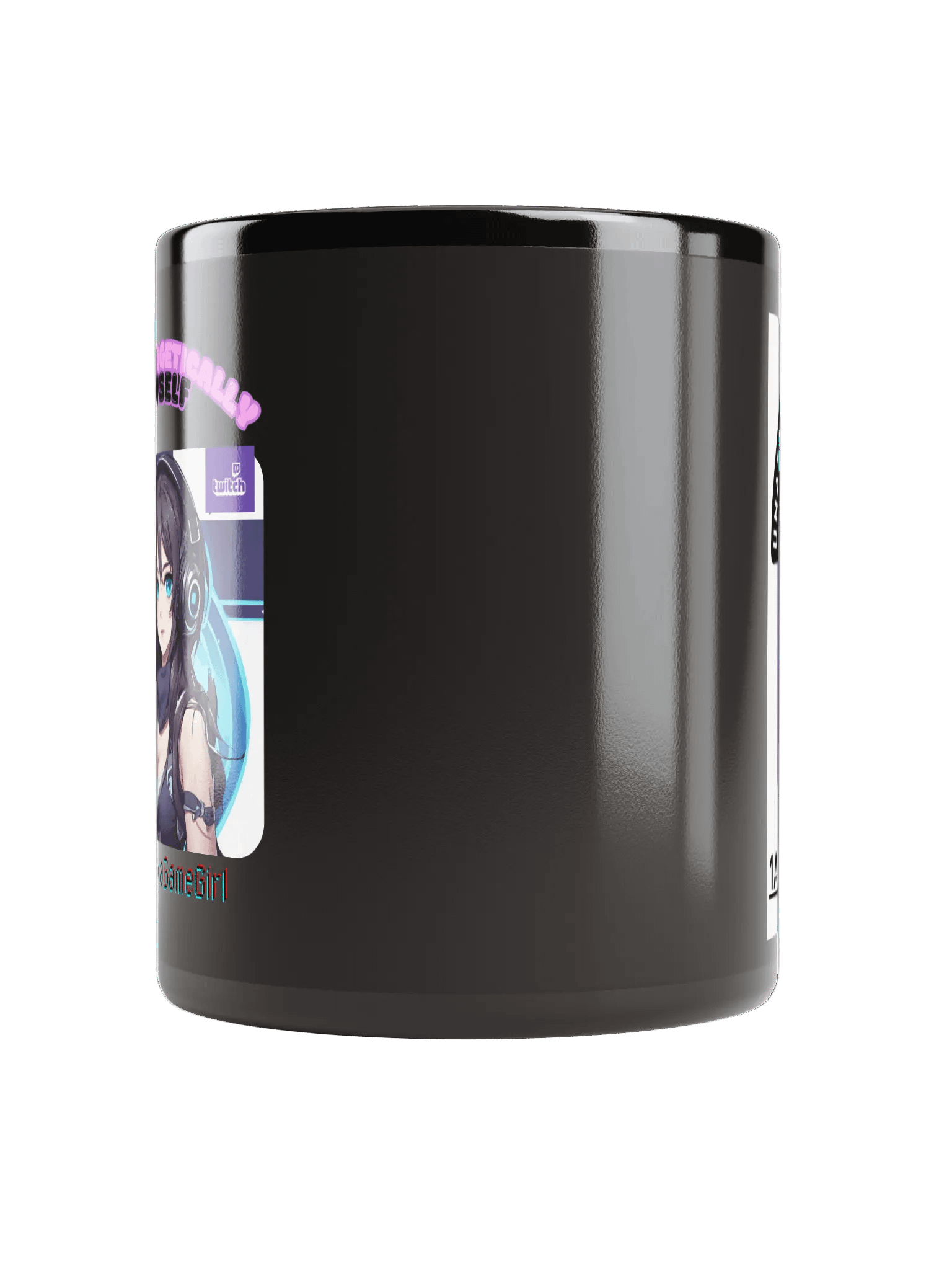 1AlaskaGameGirl Twitch Mug for right and left hand peeps! product image (3)